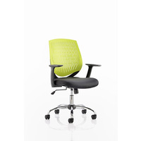 Image of Dura Task Operator Chair Green Back