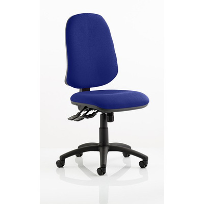 Eclipse XL 3 Lever Task Operator Chair Stevia Blue fabric