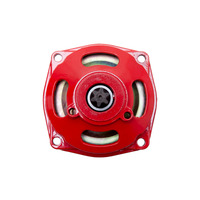 Image of Funbikes Red Clutch Housing 6T Sprocket Pinion Cover Type