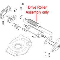 Mountfield Drive Roller Assembly 381007401/0