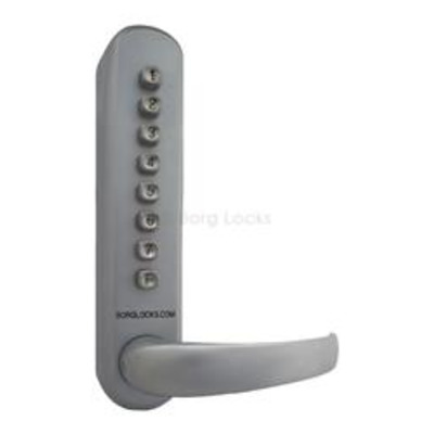 Borg Locks BL6001, Keypad, Inside Handle, 60mm backset latch  - 60mm Backset Latch