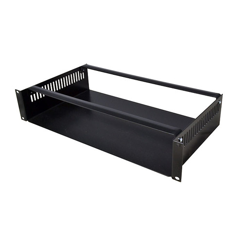 19 Inch Rack Tray Equipment Support 2U With Clamp