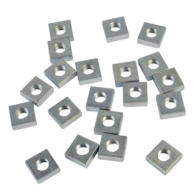 M6 Square Rack Nut, Pack of 20