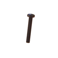 M6 x 40mm Black Pan Head Bolt Pk of 20