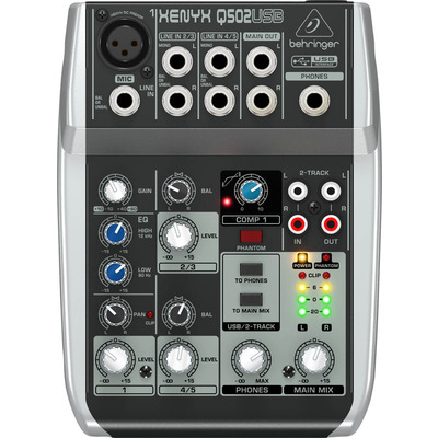 Behringer Xenyx Q502USB Mixer