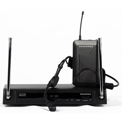 Trantec S4.04 UHF Standard Headset Radio Microphone System