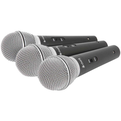 Vocal Dynamic Microphone Pack of 3