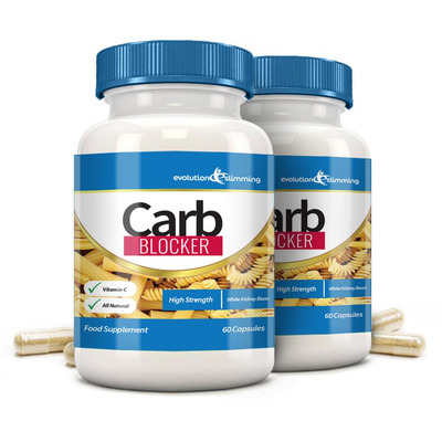 Carb Blocker with White Kidney Bean & Vitamin C - 120 Capsules