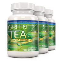 Image of Green Tea Extra Strength 10,000mg with 95% Polyphenols - 270 Capsules (3 Months)