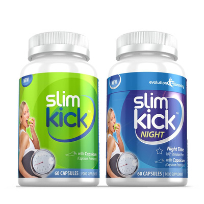 Slim Kick Chilli Day & Night Weight Management Pack - 1 Month Supply