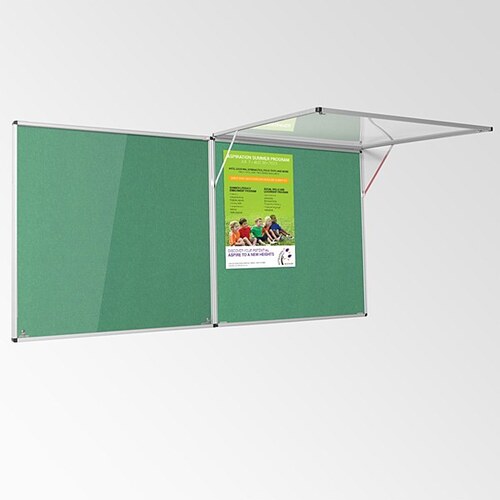 Eco-Colour Resist-a-Flame Corridor Tamperproof Board 900 x 900mm GREEN