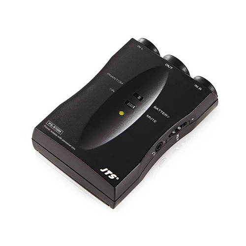 JTS 2 Channel Phantom Power Supply/Mixer + Monitor- For JTS CX &CM Series Mics