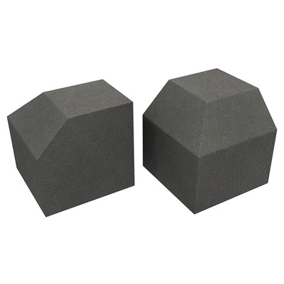 Corner Acoustic Cube Grey Pack of 2