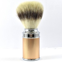 Image of Muhle Traditional Synthetic Shaving Brush with Rosegold Handle