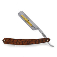 Image of Thiers-Issard Eagle 5/8 Snakewood Round Nose Cut Throat Razor