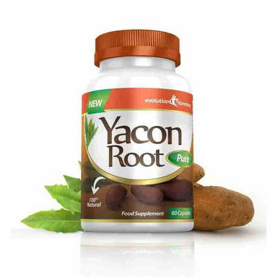 Yacon Root Pure 500mg - 180 Capsules