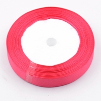 6mm Satin Ribbon - Cerise (25 yards)