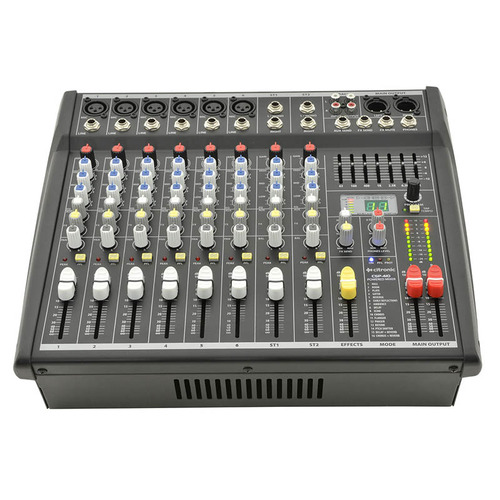6 Channel Power Mixer 2 x 200W