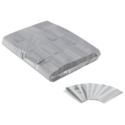 Loose Confetti for Confetti Burst 1Kg - White & Metallic Silver