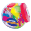 Image of KEVRON ID30 Giant Tags Display Tub 70pcs Assorted Colours - Assorted Colours x 70