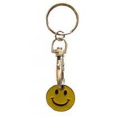 ASEC Trolley Token Key Ring - Smiley Face
