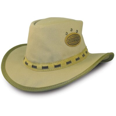 Rogue Canvas Safari / Cowboy Hat in Sand 306D - Large (58 - 59 cm) Sand