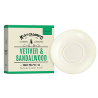 Image of Scottish Fine Soaps Vetiver and Sandalwood Shave Soap Refill