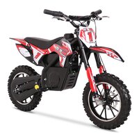 Image of FunBikes MXR 550w Lithium Electric Motorbike 61cm Red/Black Kids Dirt Bike