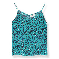 Belitis Silk Camisole - Animal Print Belitis Silk Camisole - Animal Print