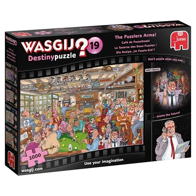 19166 Wasgij Destiny 19 The Puzzlers Arms! 1000 piece Puzzle 19166 Wasgij Destiny 19 The Puzzlers Arms! 1000 piece Puzzle