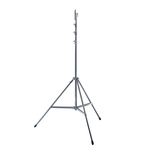 Doughty Wide Base Hi-Combo Chrome Lighting Stand 5.12 Metres