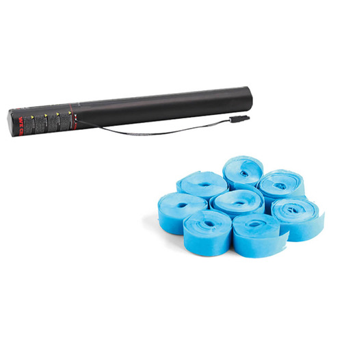 Electric Streamer Cannon 50cm Light Blue