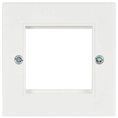 Single Gang Wall Plate Frame for 2 Modules