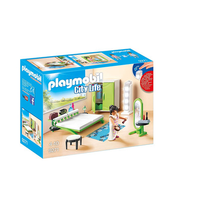 Playmobil Bedroom with Working Lights Playmobil Bedroom with Working Lights