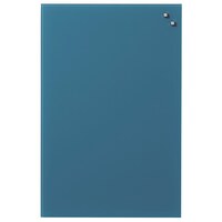 Image of NAGA Magnetic Glass Noticeboard JEANS BLUE 40 x 60cm