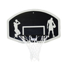 Image of Basketball Hoop with Backboard Set