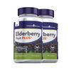 Elderberry Fruit Plus Elderberry Fruit Extract 600mg (5% Flavanoids) - 120 Capsules