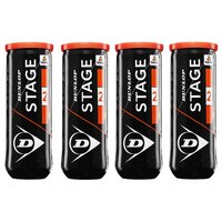 Dunlop Stage 2 Orange Mini Tennis Balls – 1 Dozen
