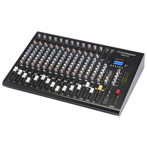 Compact 16 Channel Mixer with USB/SD & Bluetooth