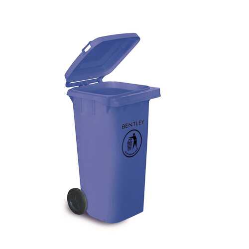 120 Litre Wheelie Bin - Blue
