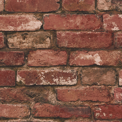 Red Brick Effect Wallpaper Fine Decor FD31285