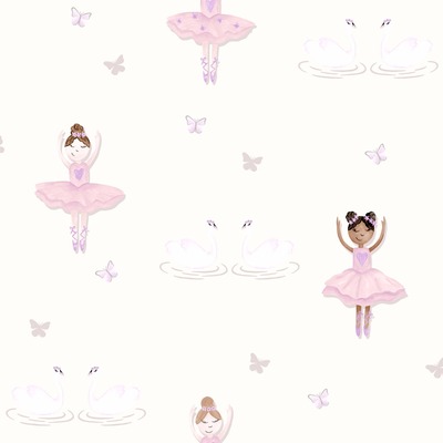 Ballerina Wallpaper Cream Holden 12461
