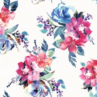 Image of Amelie Floral Wallpaper Multi / Cream Accessorize 274607