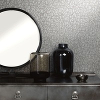 Image of Sakkara Wallpaper Grey Holden 65581