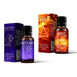 Product Image Fire Element & Sagittarius Essential Oil Blend Twin Pack (2x10ml)