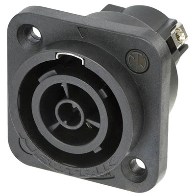 PowerCON TRUE1 Female Chassis Connector - Screw Terminals