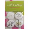 Image of 4 Pack - Vegan Badges Green