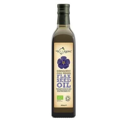 Mr Organic - Cold Pressed Flaxseed Oil (250ml)