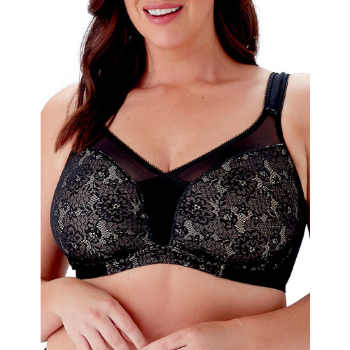 Berlei Non Wired Minimiser Bra - Black