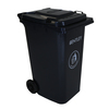 240 Litre Black Wheelie Bin from Charles Bentley